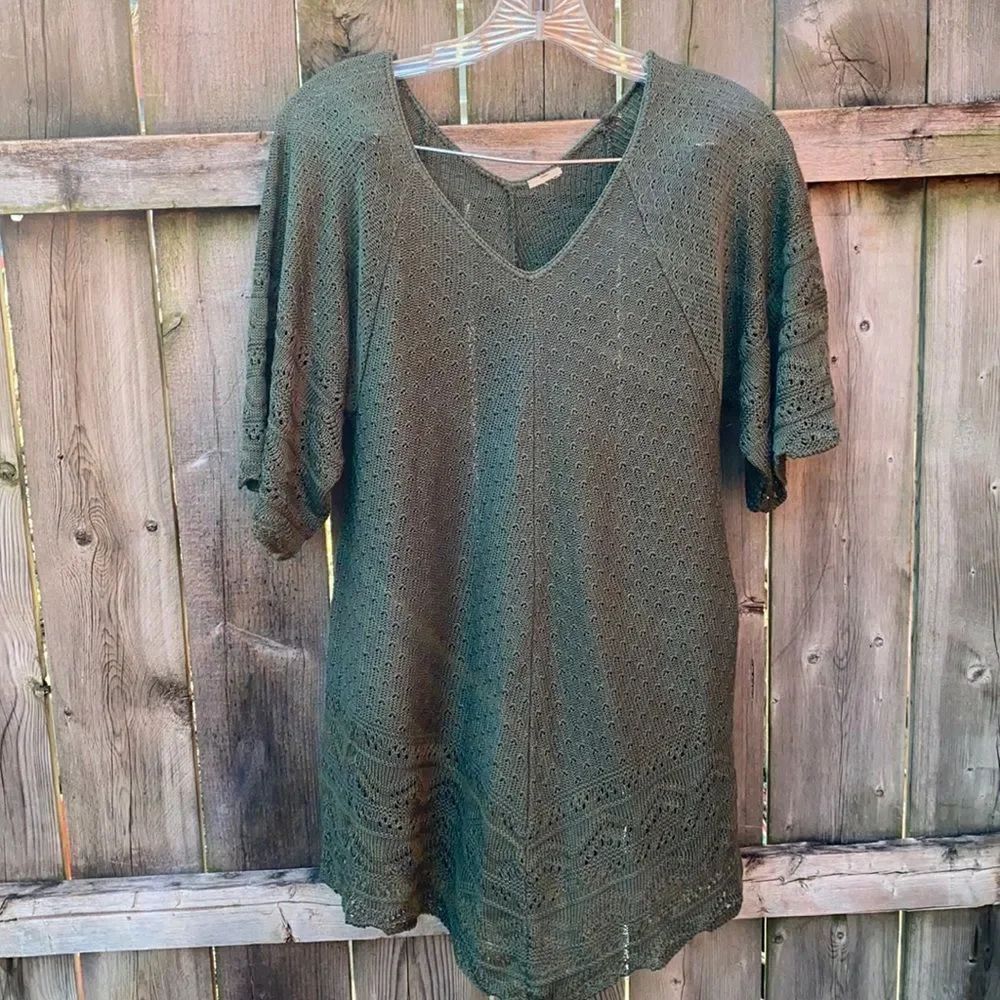 Green tunic sz. M